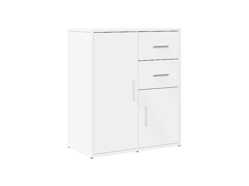 Buffet blanc 60x31x70 bois d'ingénierie