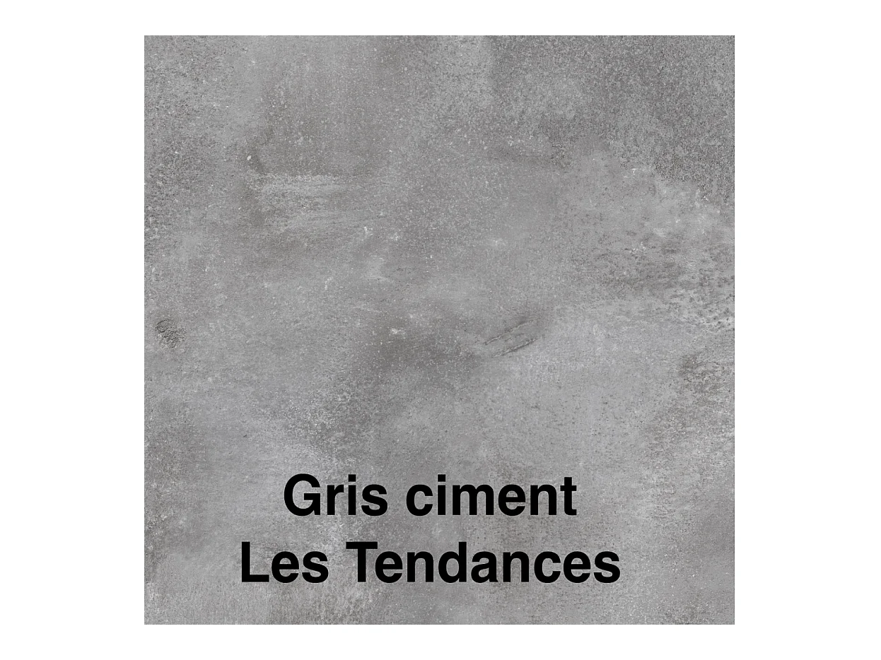 Lit escamotable vertical avec bureau STUDANTE-90x190-Façade Chêne gris