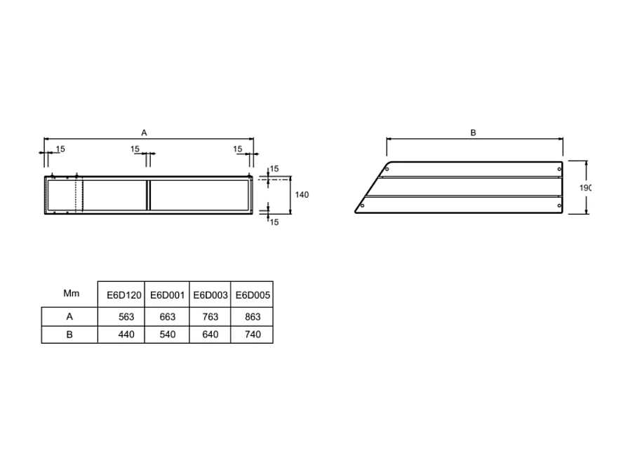 Marche pied pour baignoire JACOB DELAFON 50 cm bois