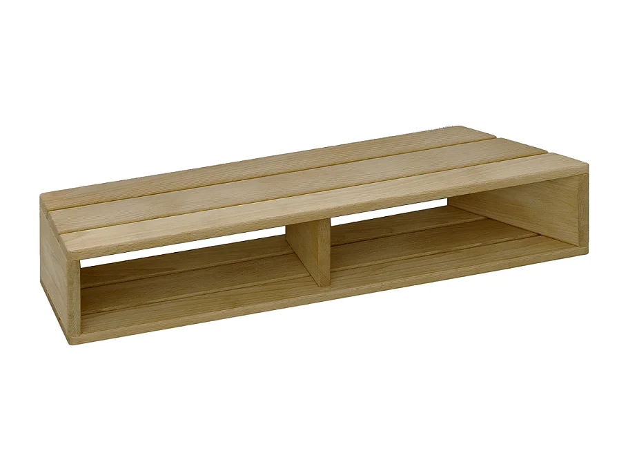 Marche pied pour baignoire JACOB DELAFON 50 cm bois