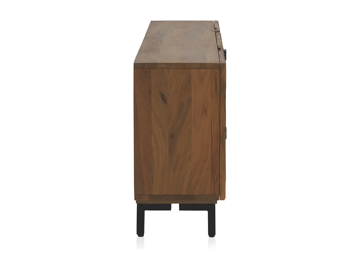 Buffet en bois massif de manguier brun