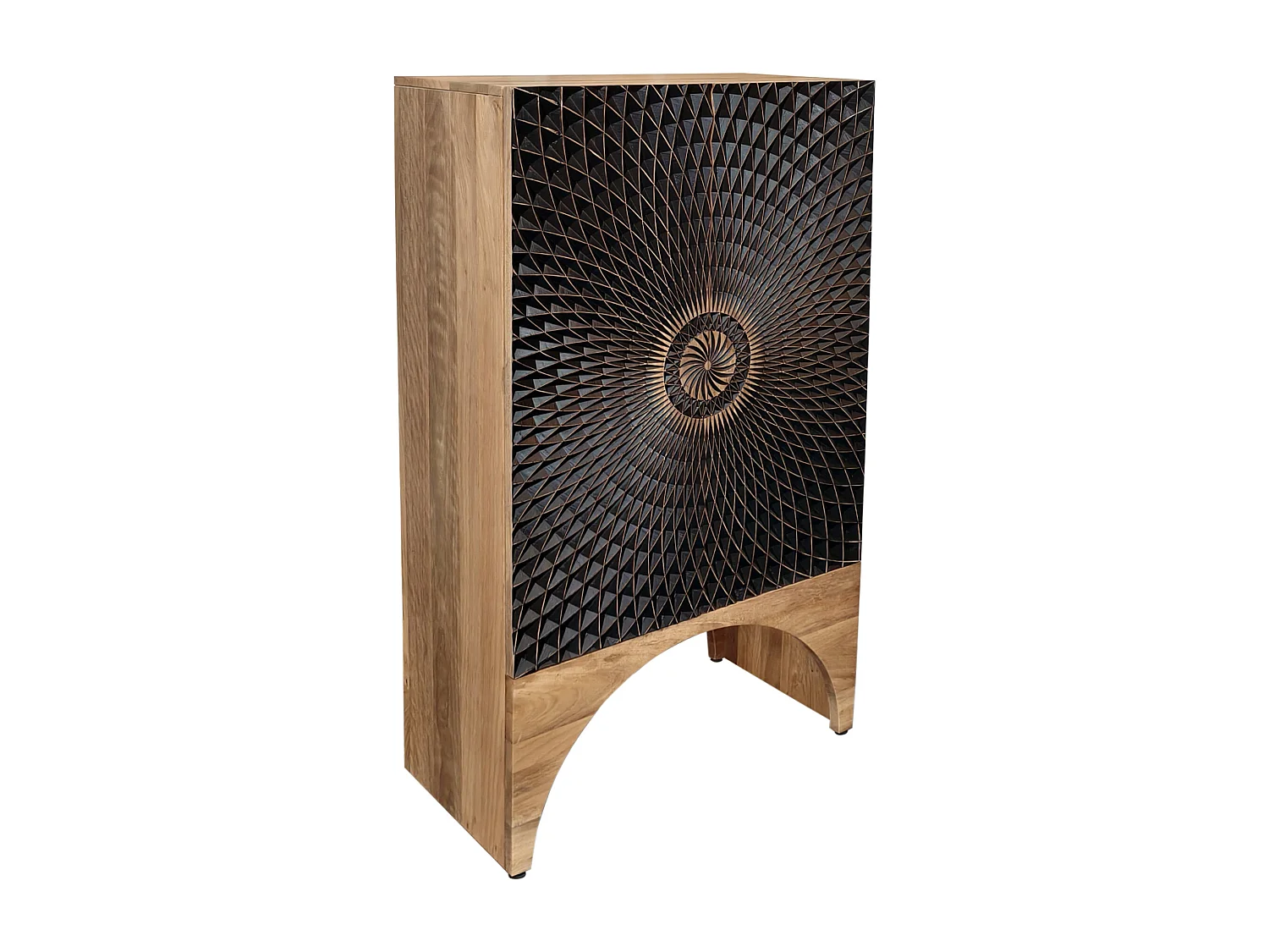 Credenza alta in legno di mango