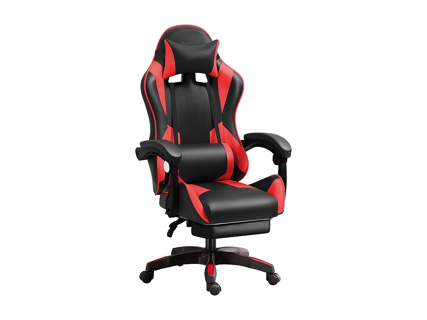 Chaise De Jeu, Chaise De Bureau Ergonomique Avec Coussin De Massage