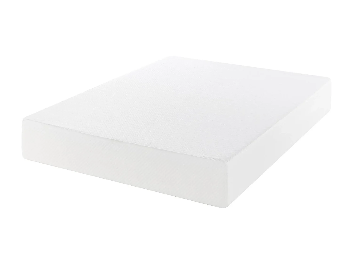Europe Luxe Matelas 140x190 Mousse Memo - épaisseur 25cm - zones de confort mousse adaptative - Noir