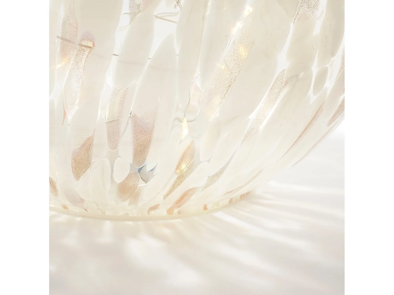 Bollamp van glas - 20 x Ø20 - Wit -