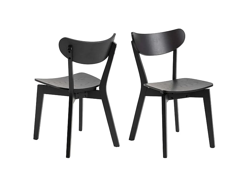 Roxby Esszimmerstuhl schwarz.