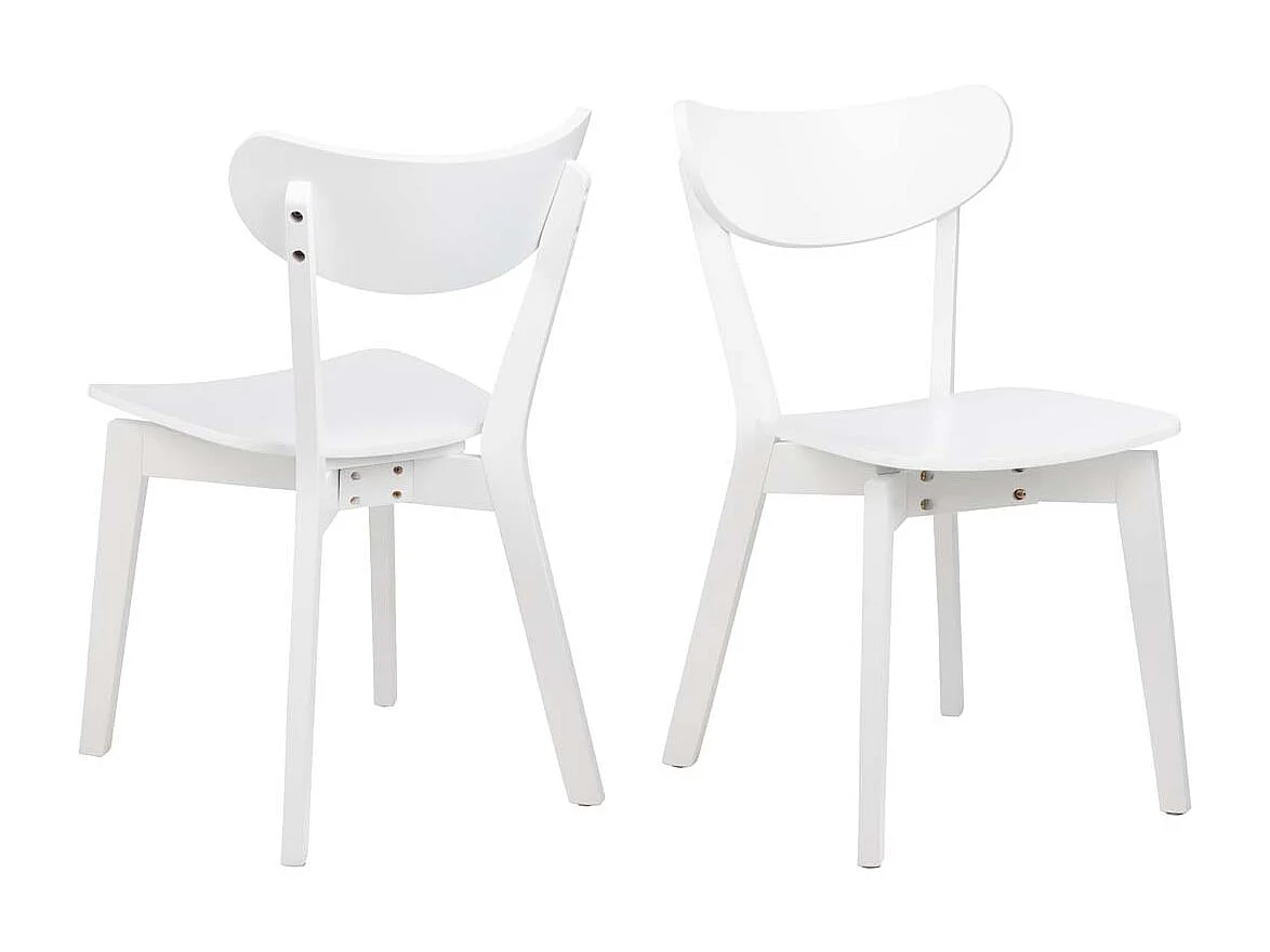 Ramse eetkamerstoel wit.