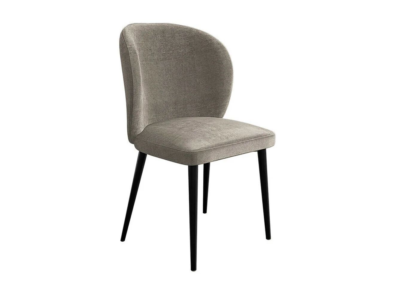 Chaise Jackson 104, 87x50x59cm, Tapisserie, Métallique