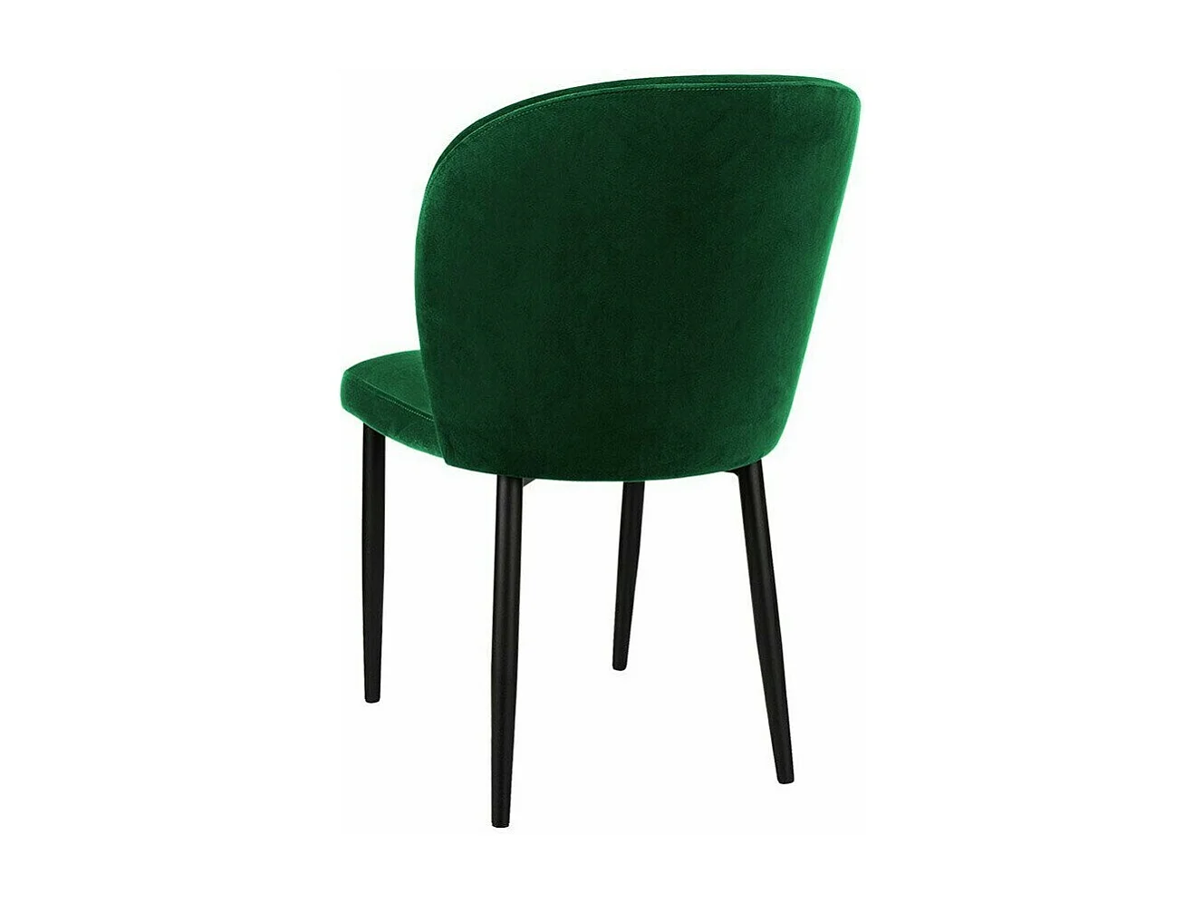 Chaise Jackson 104, 87x50x59cm, Tissu, Métallique