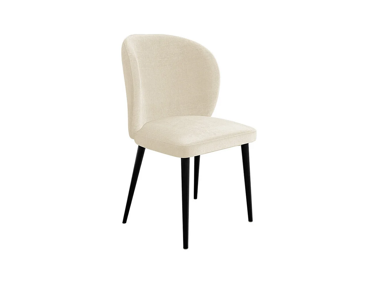 Chaise Jackson 104, 87x50x59cm, Tapisserie, Métallique