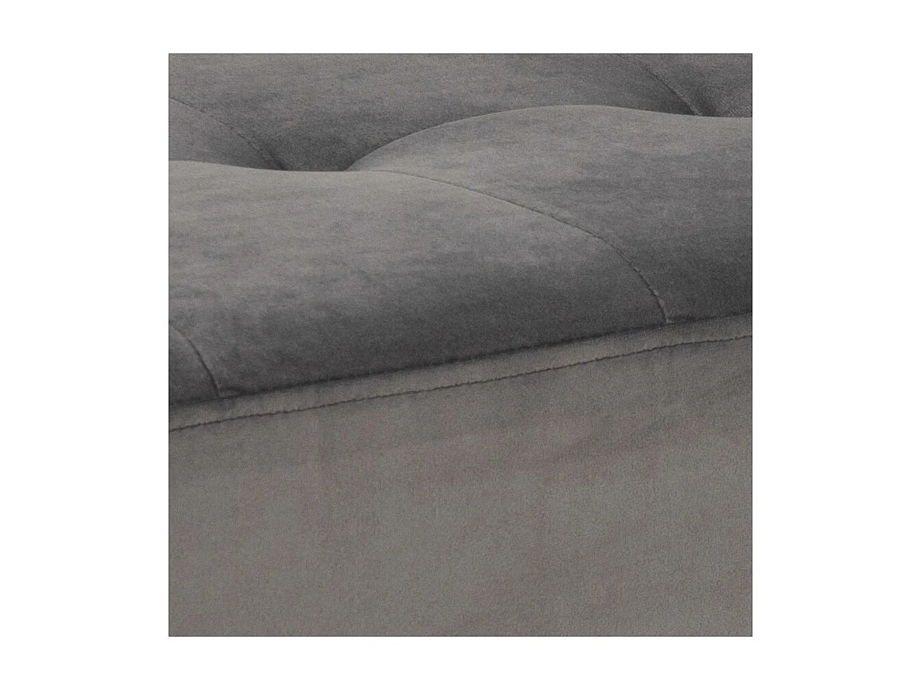 Glory banc velours gris.