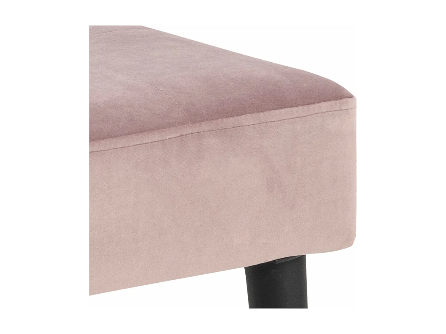 Glory Sitzbank Velours dusty rose.