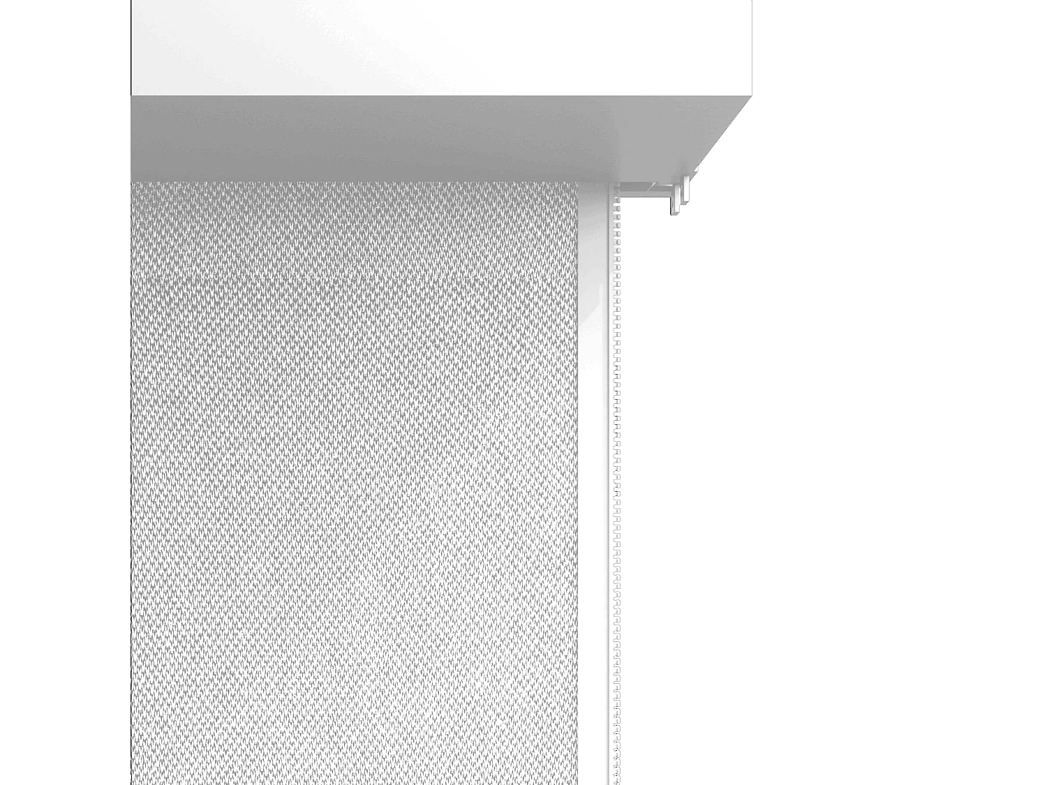 Pergola bioclimatique adossée et motorisée éclairée 3x4m et 1 store