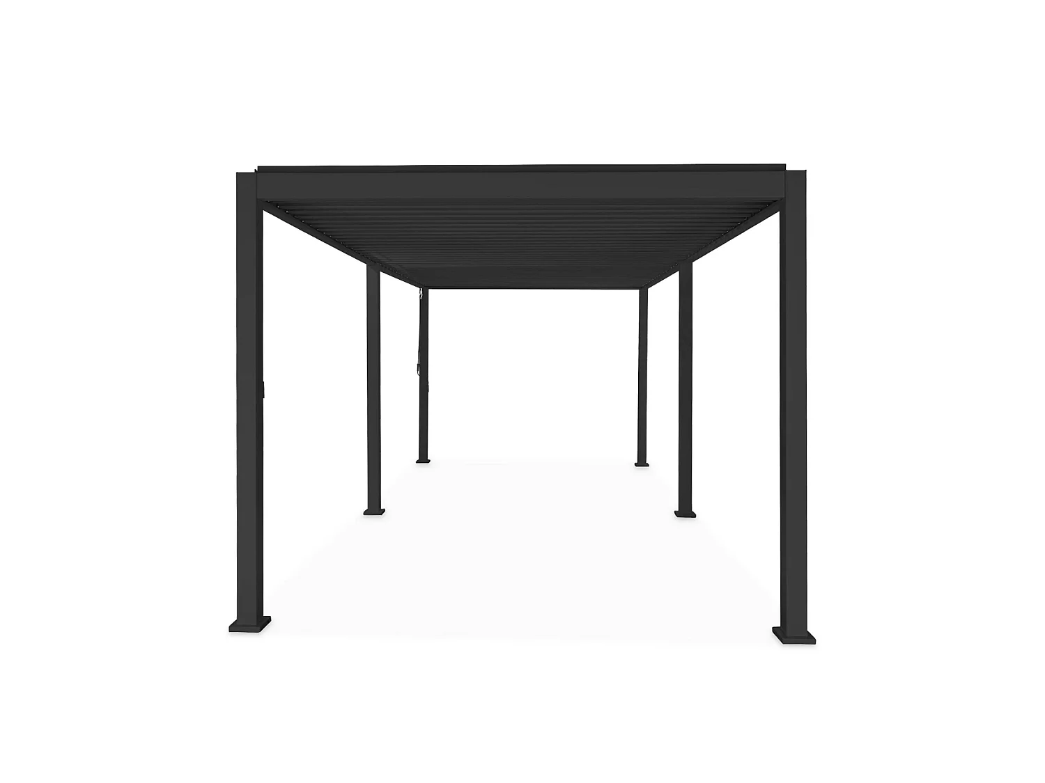 Pergola bioclimatique – Triomphe – 3x6m. aluminium. à lames orientables