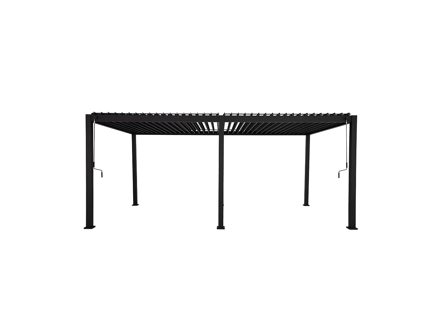 Pergola bioclimatique – Triomphe – 3x6m. aluminium. à lames orientables