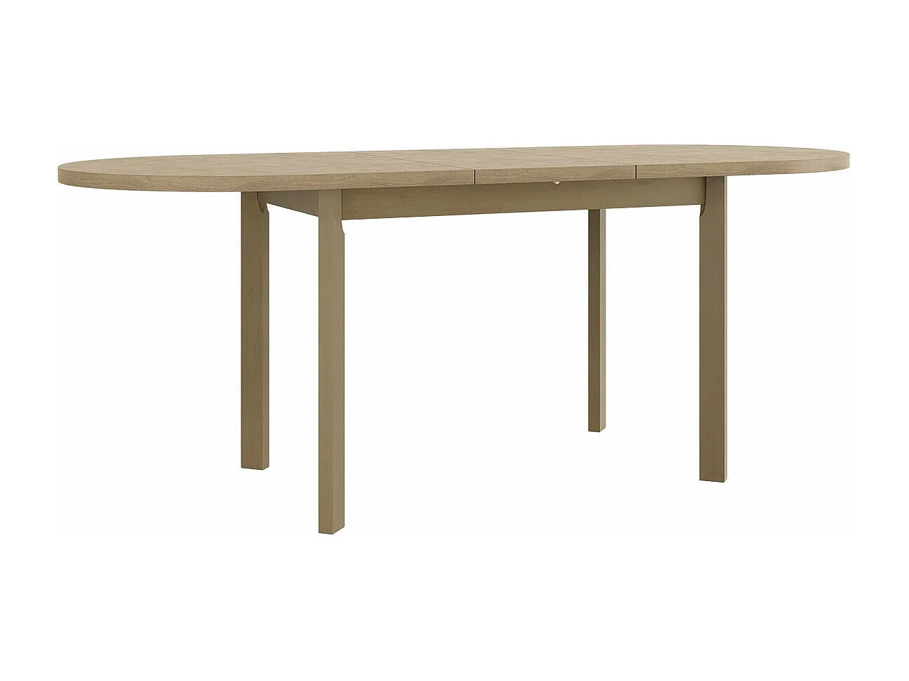 Table Victorville 182, Sonoma chêne, 76x80x160cm, Allongement, Stratifié, Bois