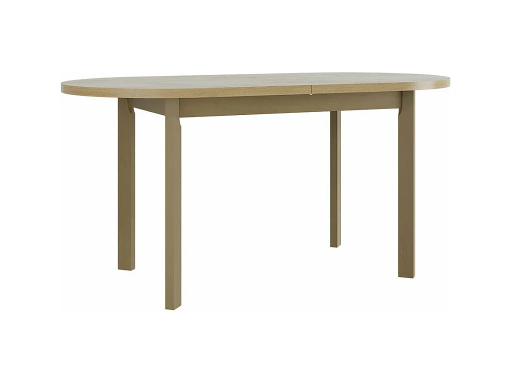 Table Victorville 182, Sonoma chêne, 76x80x160cm, Allongement, Stratifié, Bois