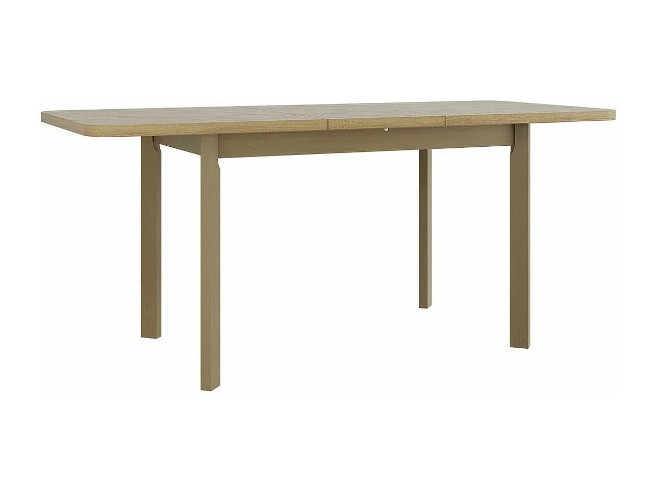 Table Victorville 133, Sonoma chêne, 76x80x140cm, Disponible, Stratifié, Bois