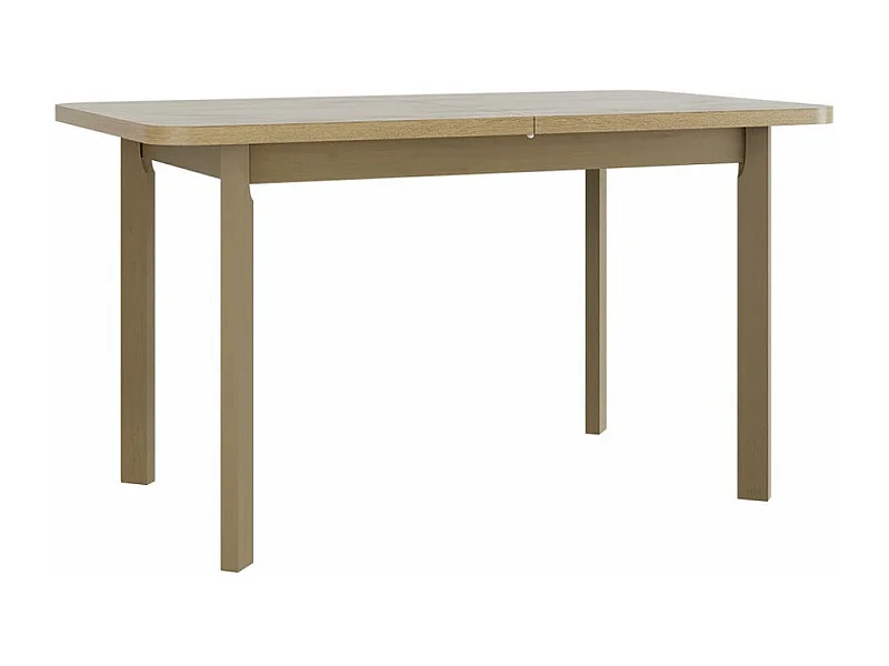 Table Victorville 133, Sonoma chêne, 76x80x140cm, Disponible, Stratifié, Bois