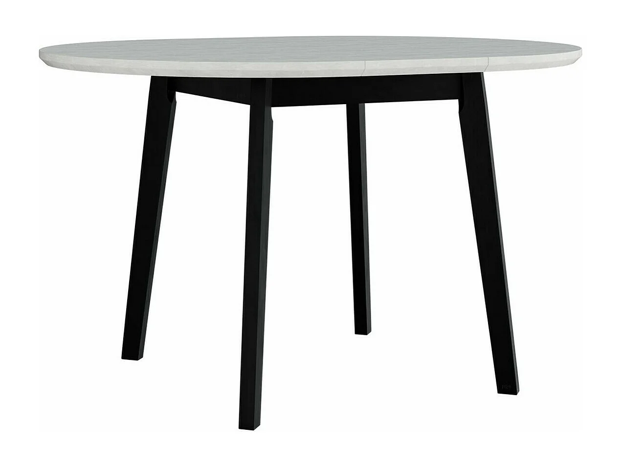 Table Victorville 184, Blanc, 75cm, Allongement, MDF, Bois