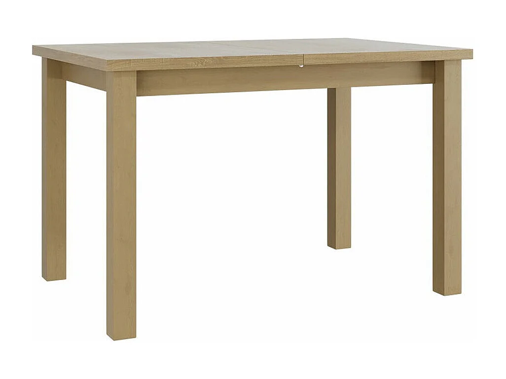 Table Victorville 120, Sonoma chêne, 78x80x120cm, Disponible, Stratifié, Bois