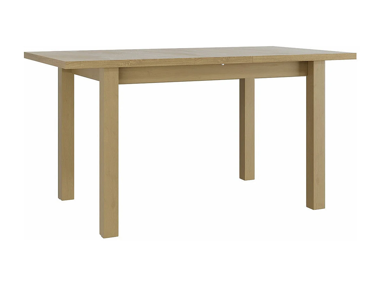 Table Victorville 120, Sonoma chêne, 78x80x120cm, Disponible, Stratifié, Bois