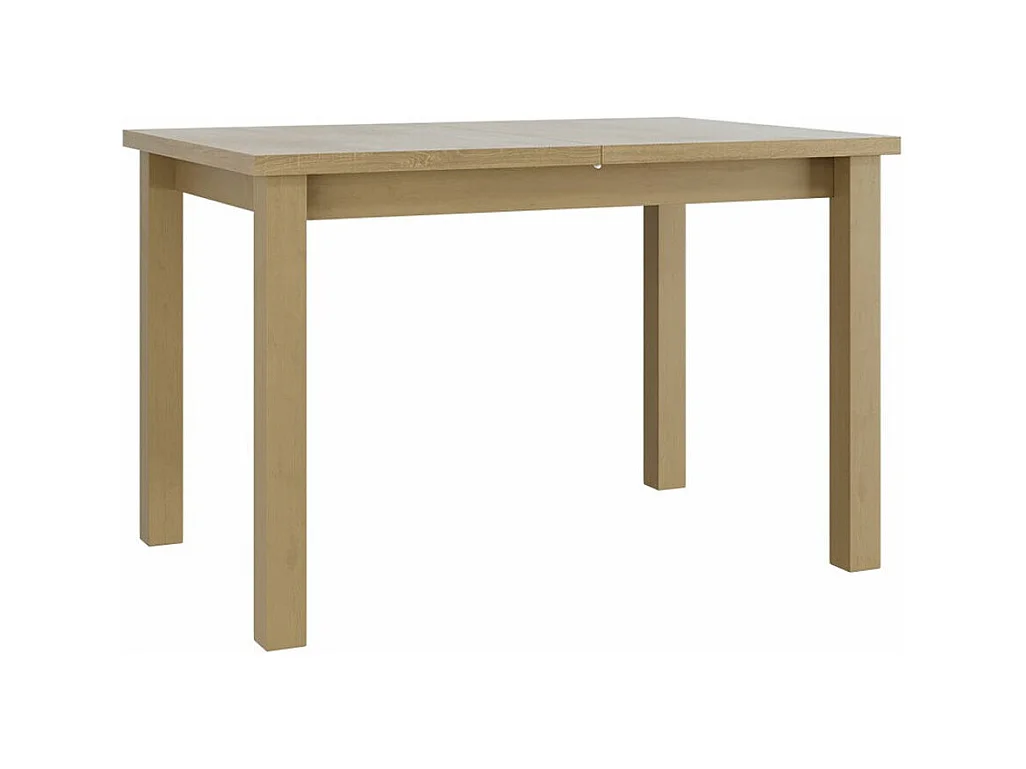 Tavolo Victorville 120, Sonoma quercia, 78x80x120cm, Con, Truciolare laminato, Legno
