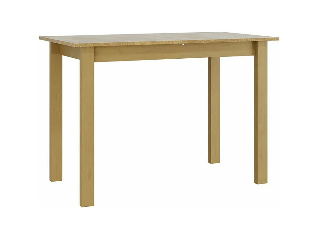 Table Victorville 116, Sonoma chêne, 76x60x110cm, Stratifié, Bois