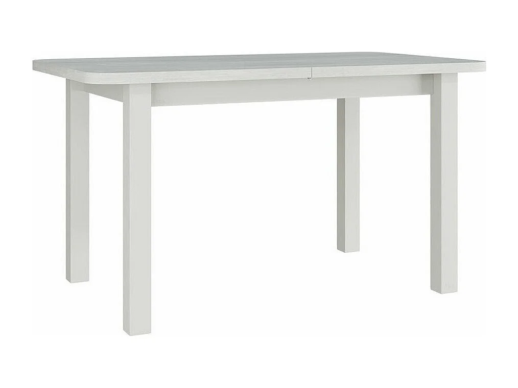 Table Victorville 123, Blanc, 76x80x140cm, Allongement, Stratifié, Bois