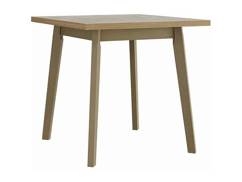 Table Victorville 127, Sonoma chêne, 75x80x80cm, Stratifié, Bois