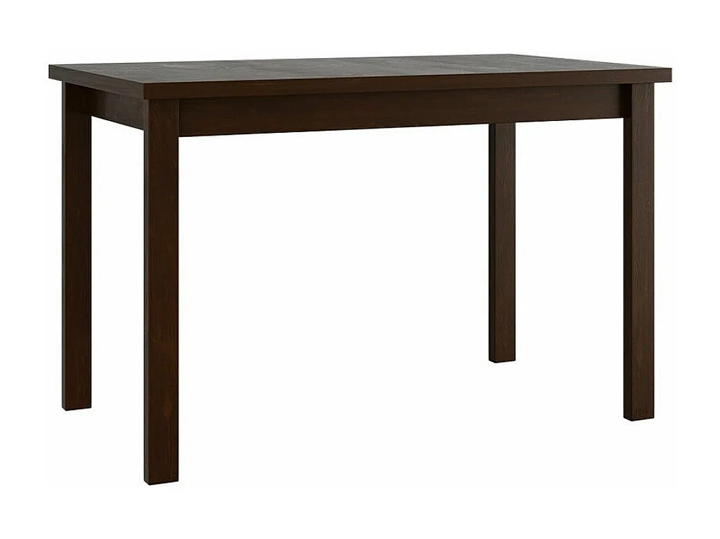 Table Victorville 119, Noix, 76x70x120cm, Stratifié, Bois