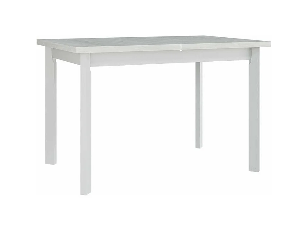 Table Victorville 131, Blanc, 78x80x120cm, Allongement, Stratifié, Bois