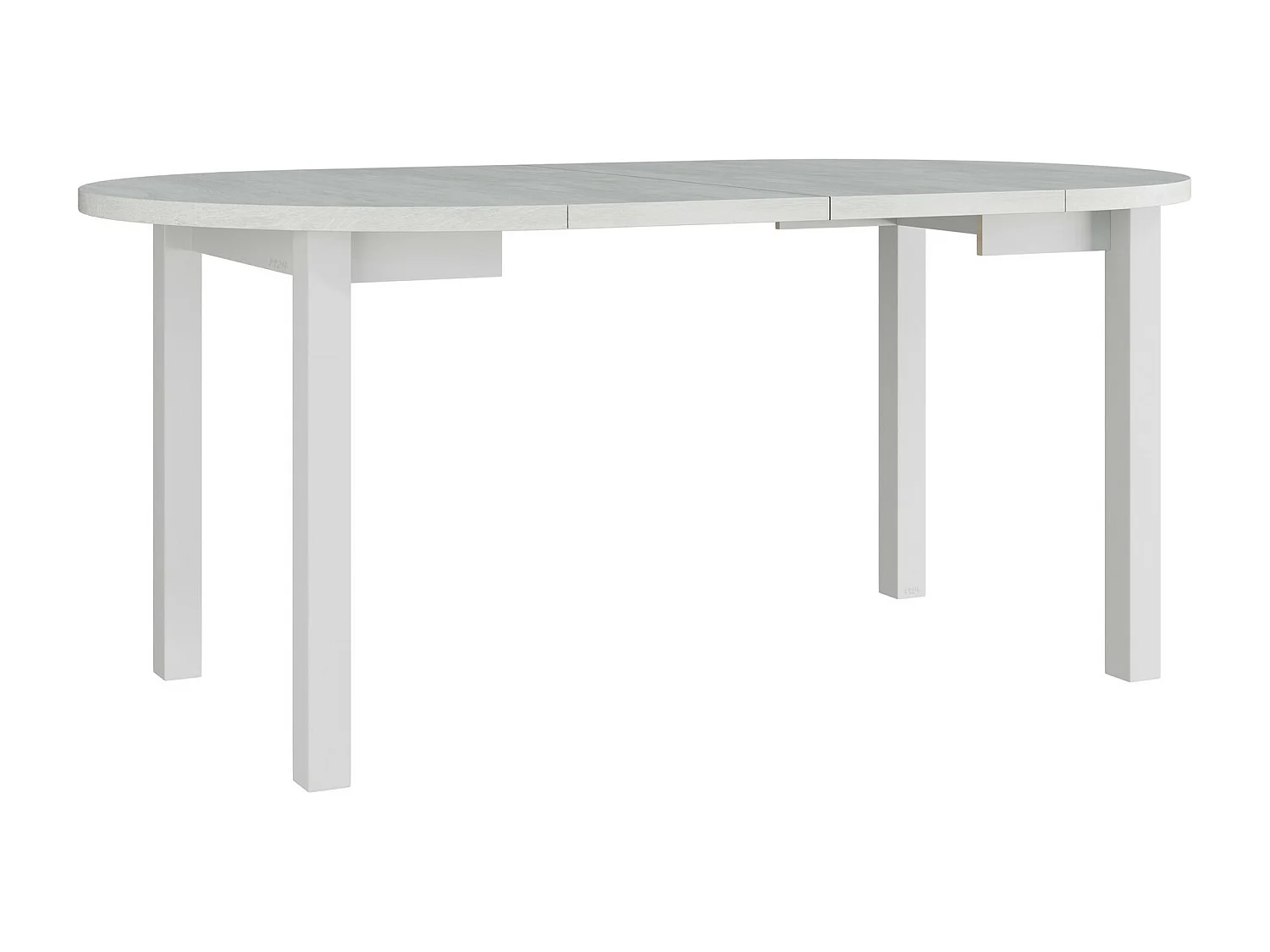 Table Victorville 357, Blanc, 76cm, Disponible, Stratifié, Bois