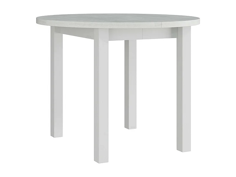Mesa Victorville 357, Blanco, 76cm, Alargamiento, Aglomerado laminado, Madera