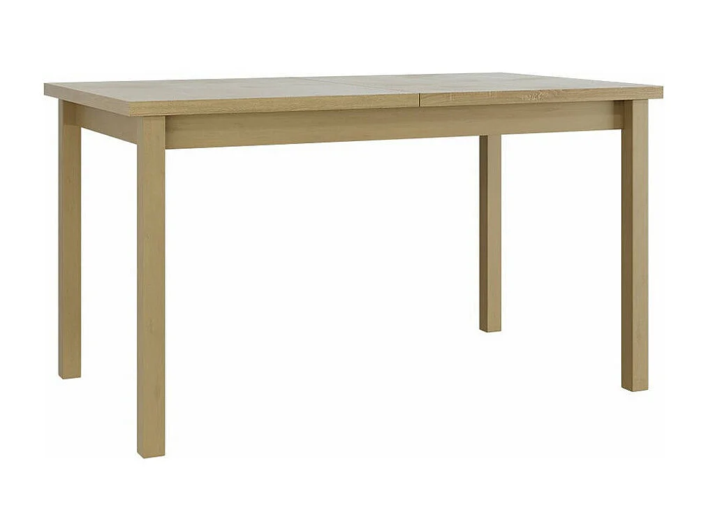 Table Victorville 122, Sonoma chêne, 78x80x140cm, Disponible, Stratifié, Bois