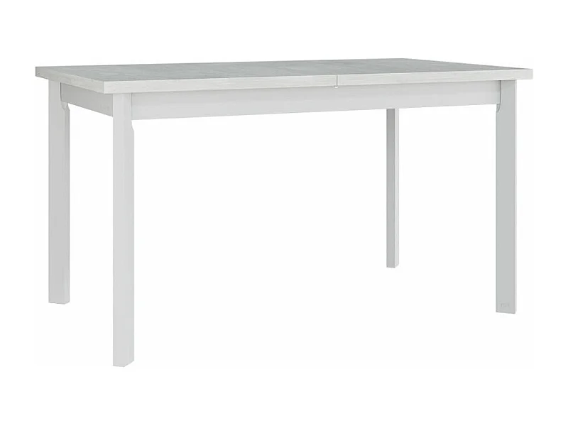 Mesa Victorville 106, Blanco, 76x92x160cm, Alargamiento, Aglomerado laminado, Madera