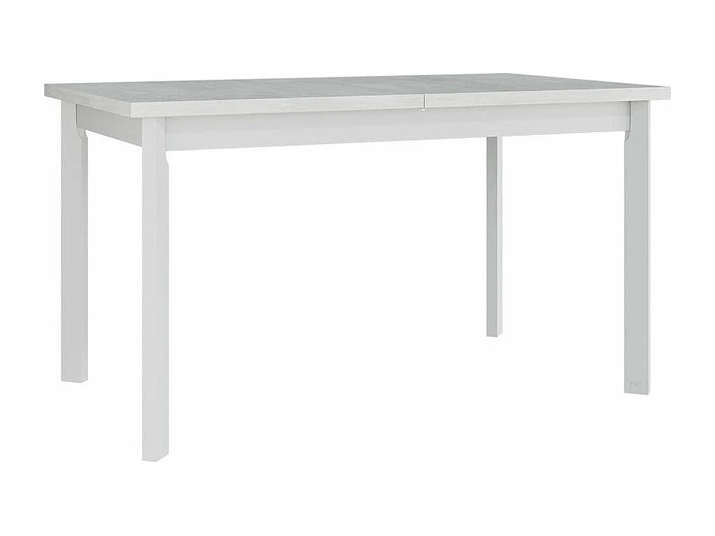 Table Victorville 106, Blanc, 76x92x160cm, Allongement, Stratifié, Bois