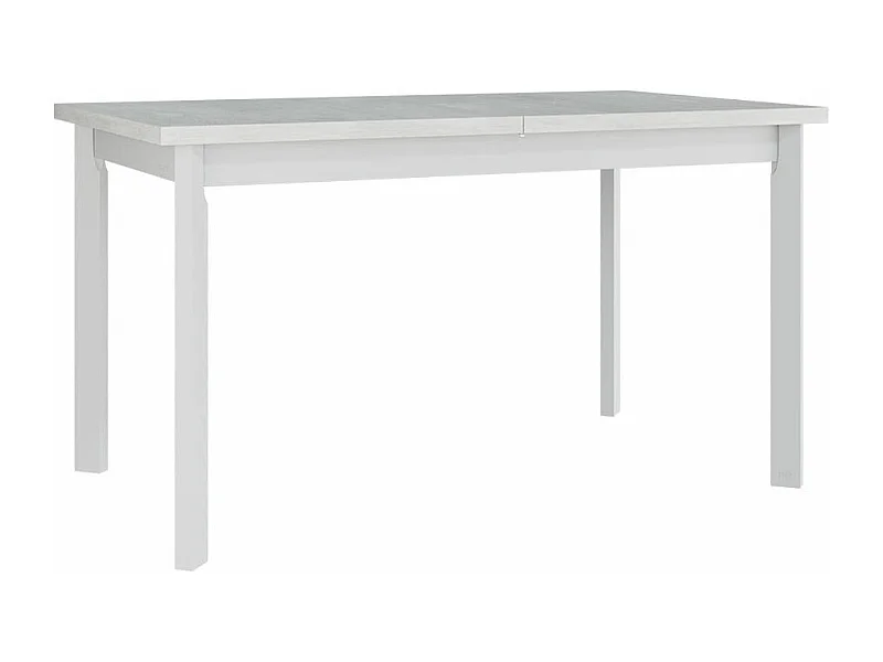 Table Victorville 132, Blanc, 78x80x140cm, Disponible, Stratifié, Bois