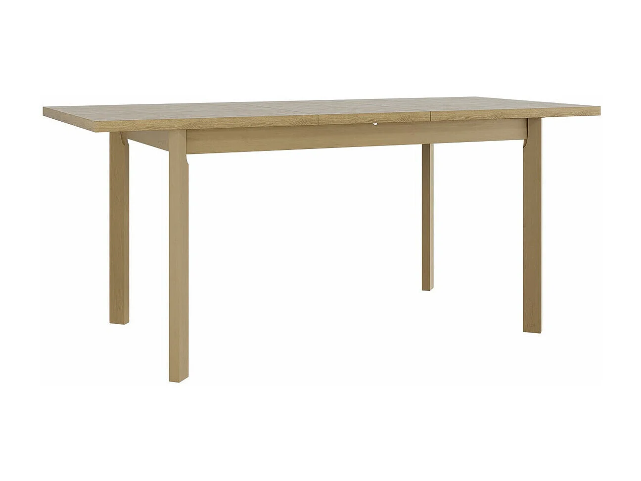 Table Victorville 132, Blanc, 78x80x140cm, Disponible, Stratifié, Bois