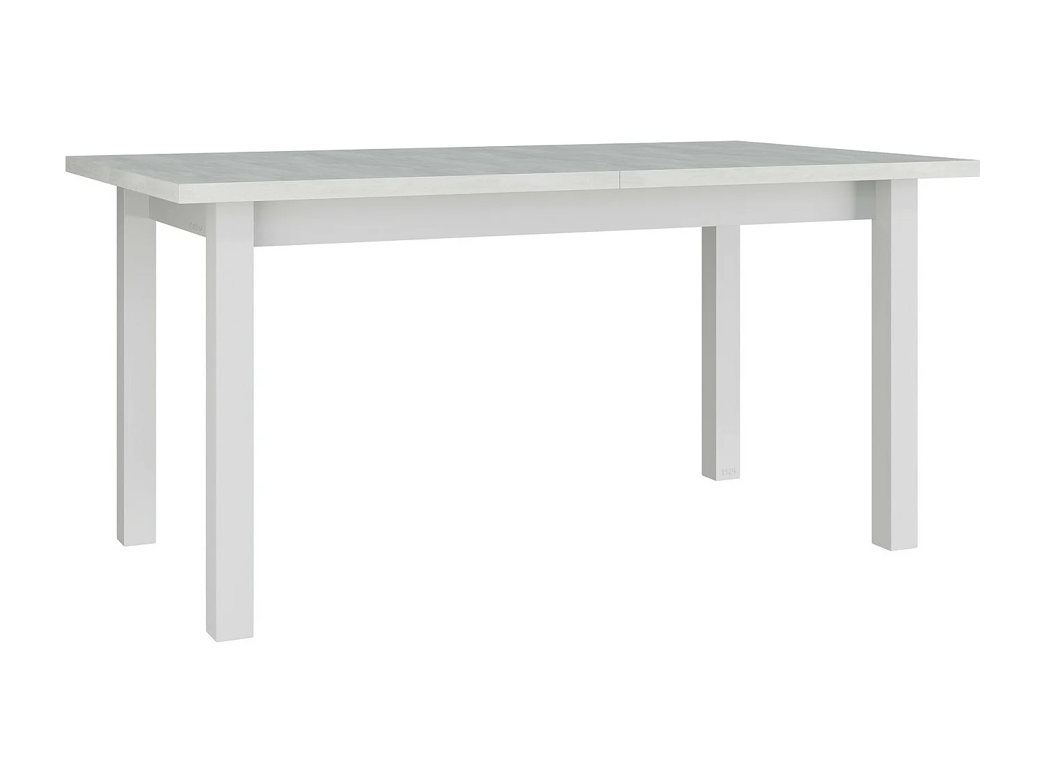 Table Victorville 360, Blanc, 76x90x160cm, Allongement, Stratifié, Bois