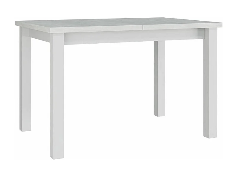 Table Victorville 120, Blanc, 78x80x120cm, Disponible, Stratifié, Bois