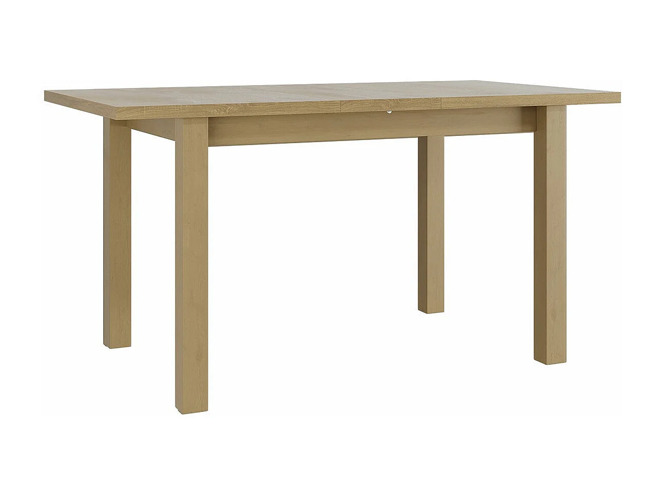 Table Victorville 120, Blanc, 78x80x120cm, Disponible, Stratifié, Bois