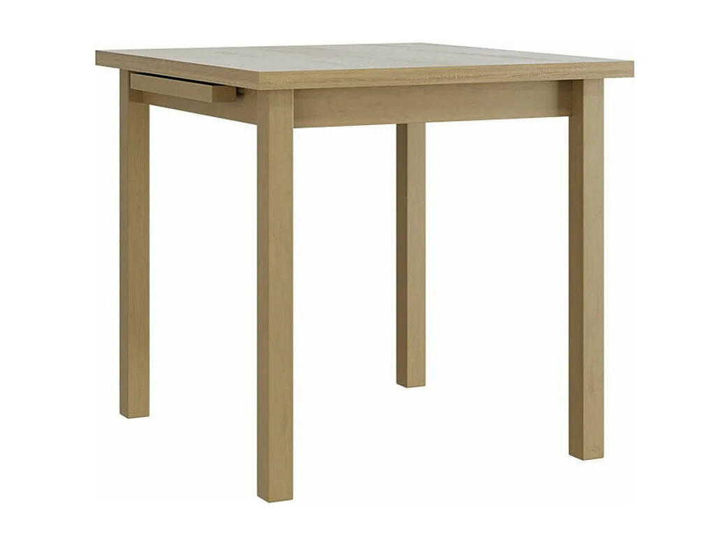 Table Victorville 109, Sonoma chêne, 76x80x80cm, Disponible, Stratifié, Bois