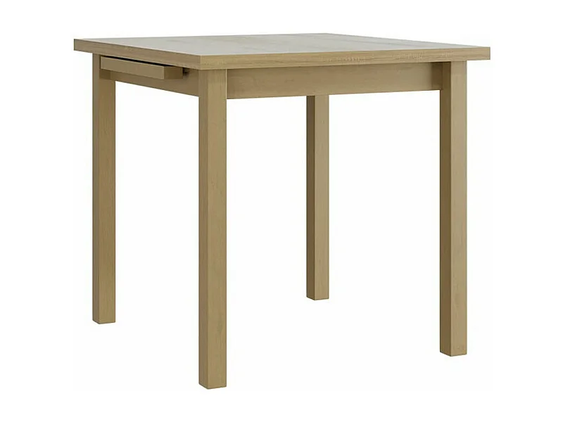 Table Victorville 109, Sonoma chêne, 76x80x80cm, Disponible, Stratifié, Bois