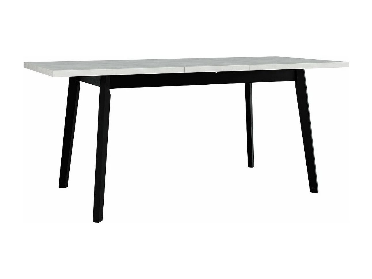 Table Victorville 129, Grandson chêne|Noir, 75x80x140cm, Disponible, Stratifié, Bois