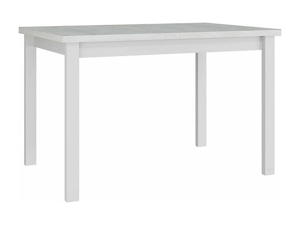 Table Victorville 125, Blanc, 78x80x120cm, Disponible, Stratifié, Bois