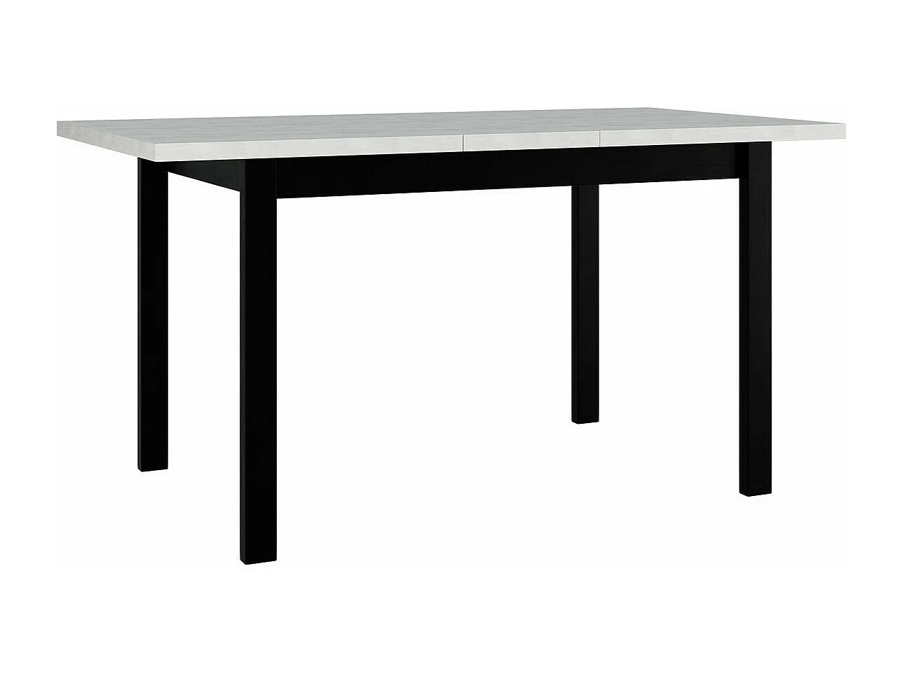 Table Victorville 125, Blanc, 78x80x120cm, Disponible, Stratifié, Bois