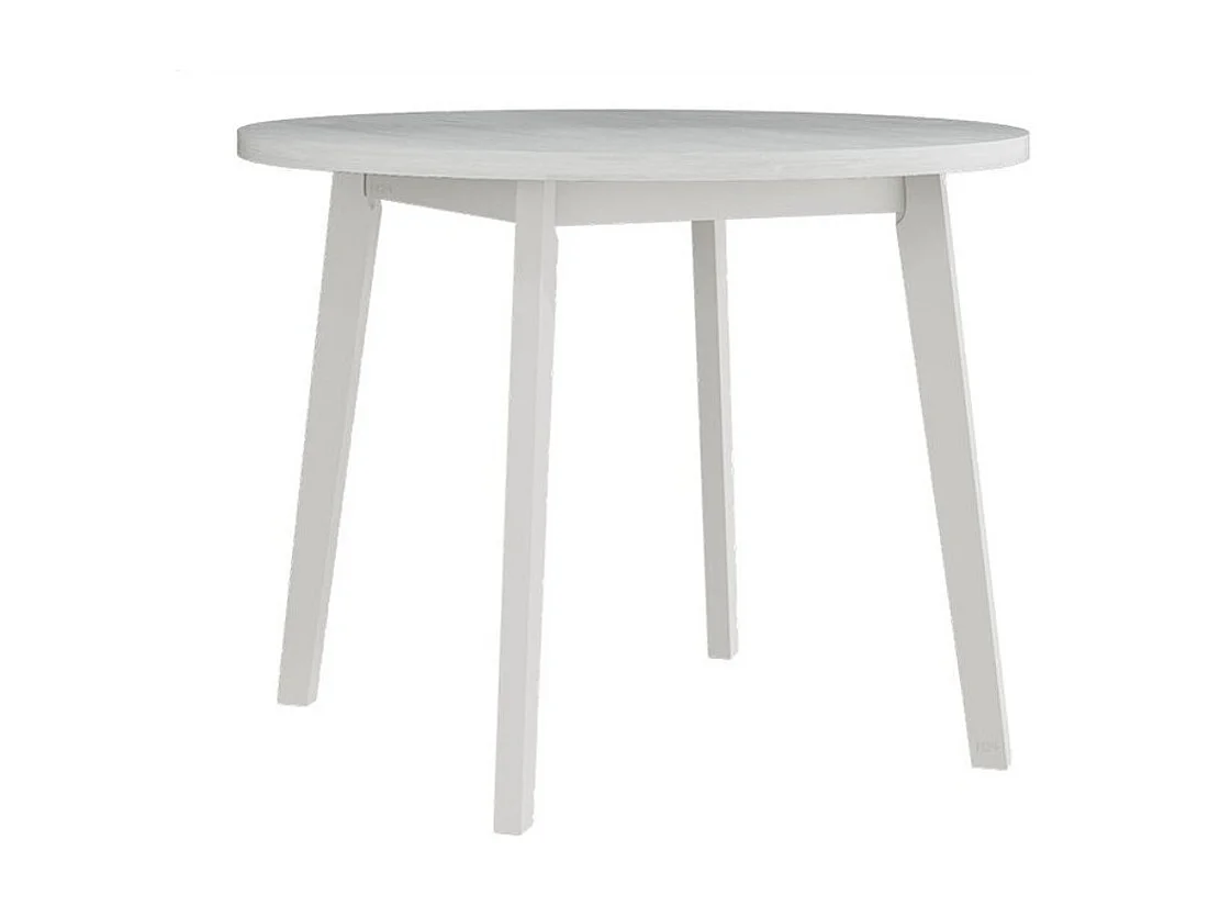 Mesa Victorville 128, Blanco, 75cm, Aglomerado laminado, Madera