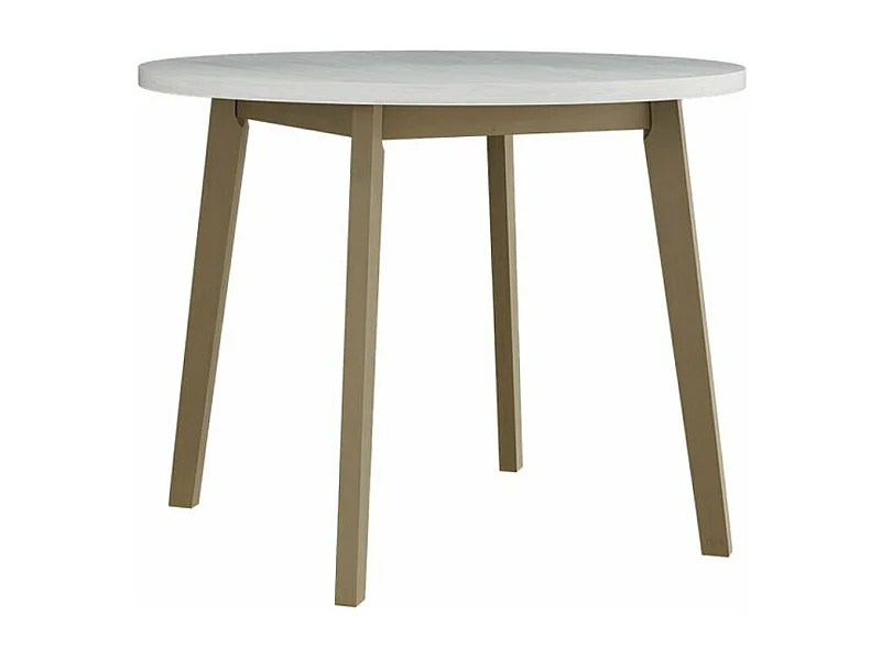 Mesa Victorville 128, Roble Sonoma|Blanco, 75cm, Aglomerado laminado, Madera