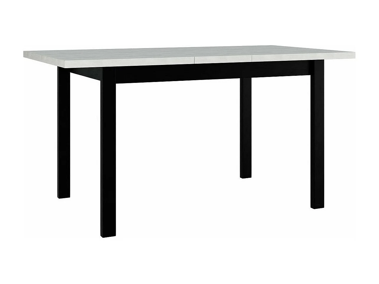 Table Victorville 125, Sonoma chêne|Noir, 78x80x120cm, Disponible, Stratifié, Bois